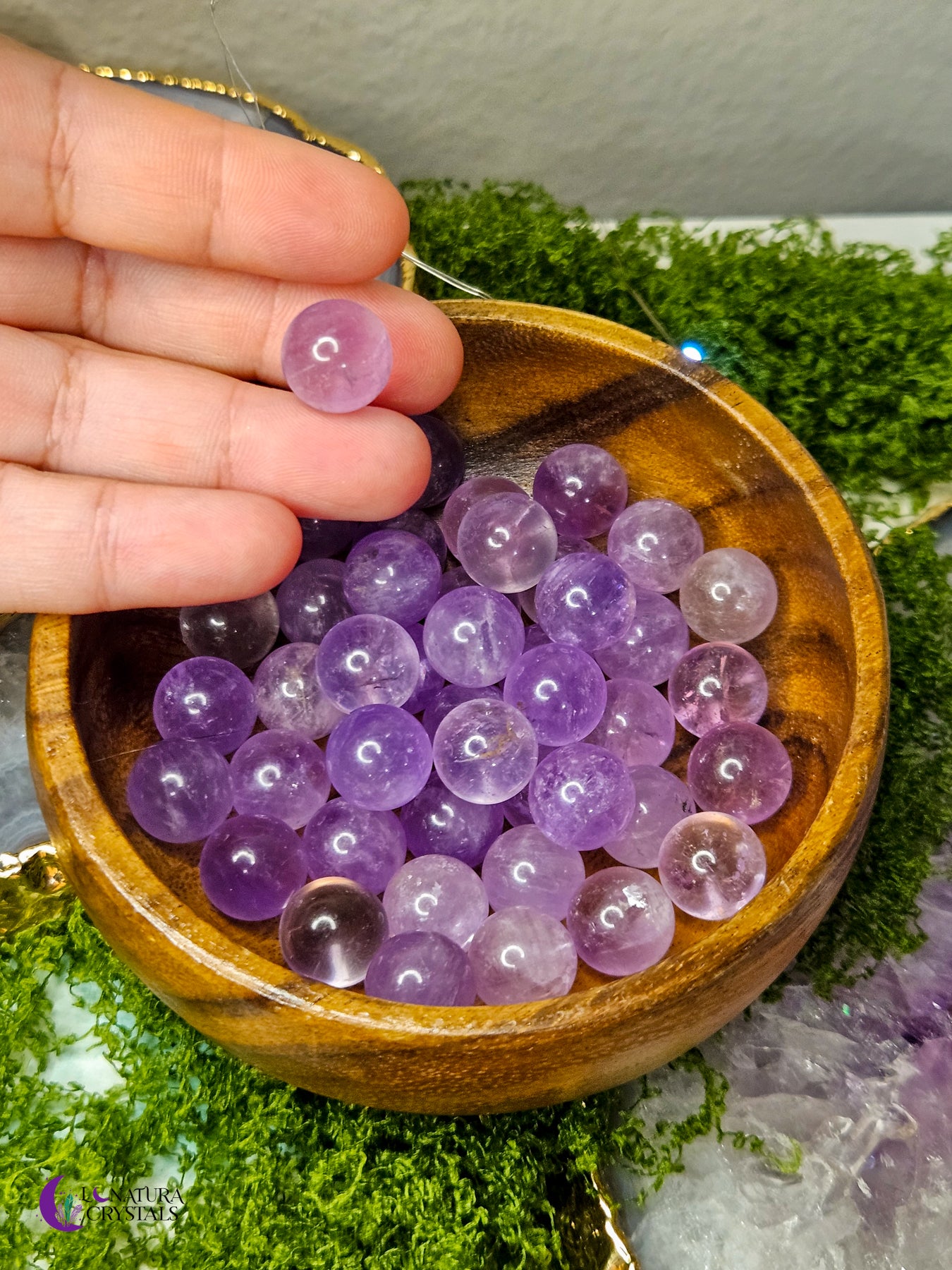 Mini Amethyst Sphere