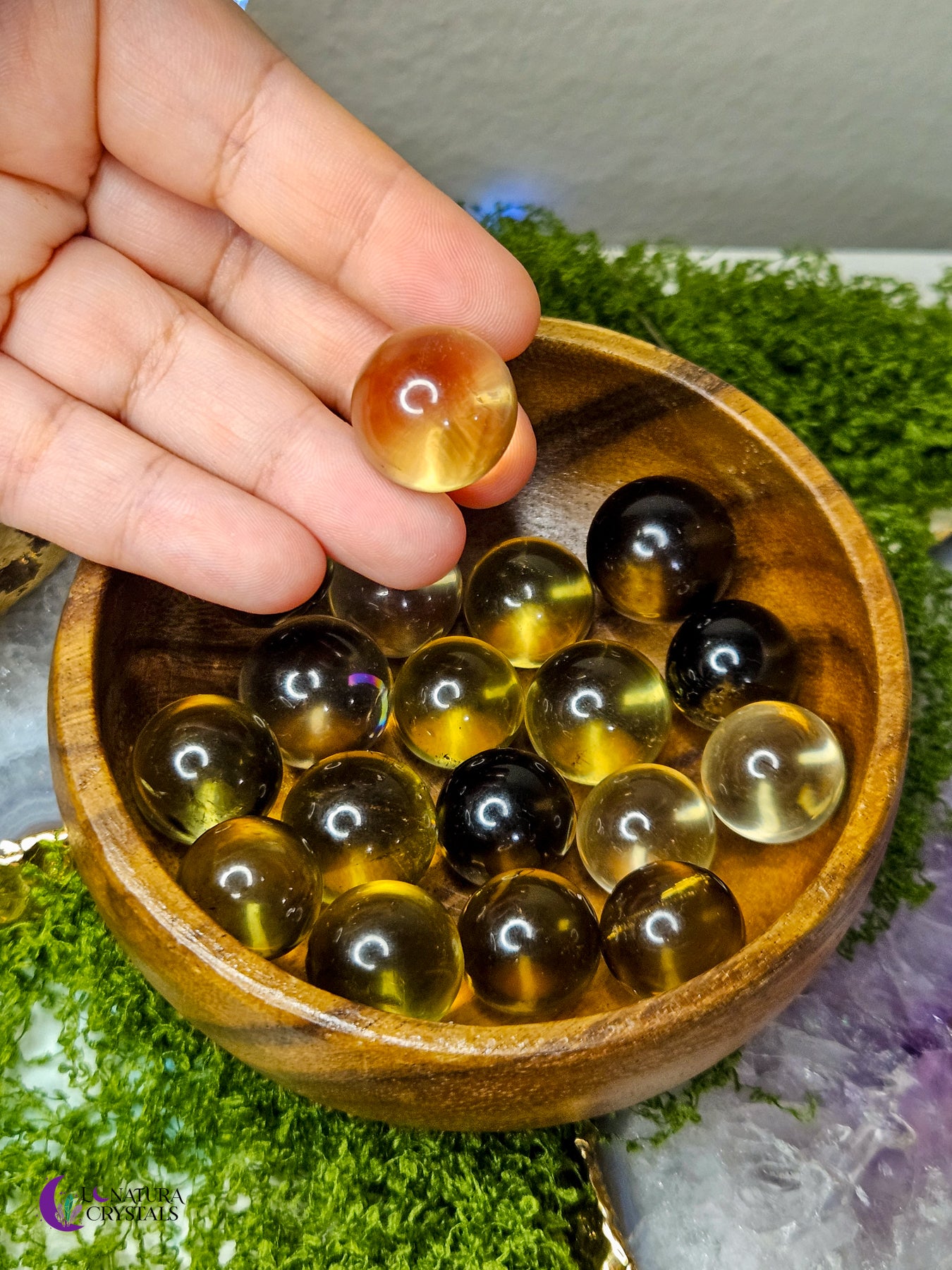 Mini Smoky Citrine Sphere