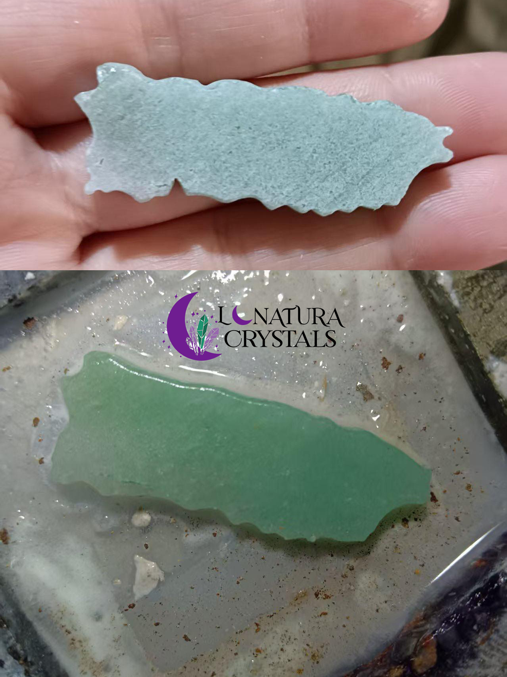 Puerto Rico en Cuarzo | Tallado a Mano | Exclusivo de LuNatura Crystals