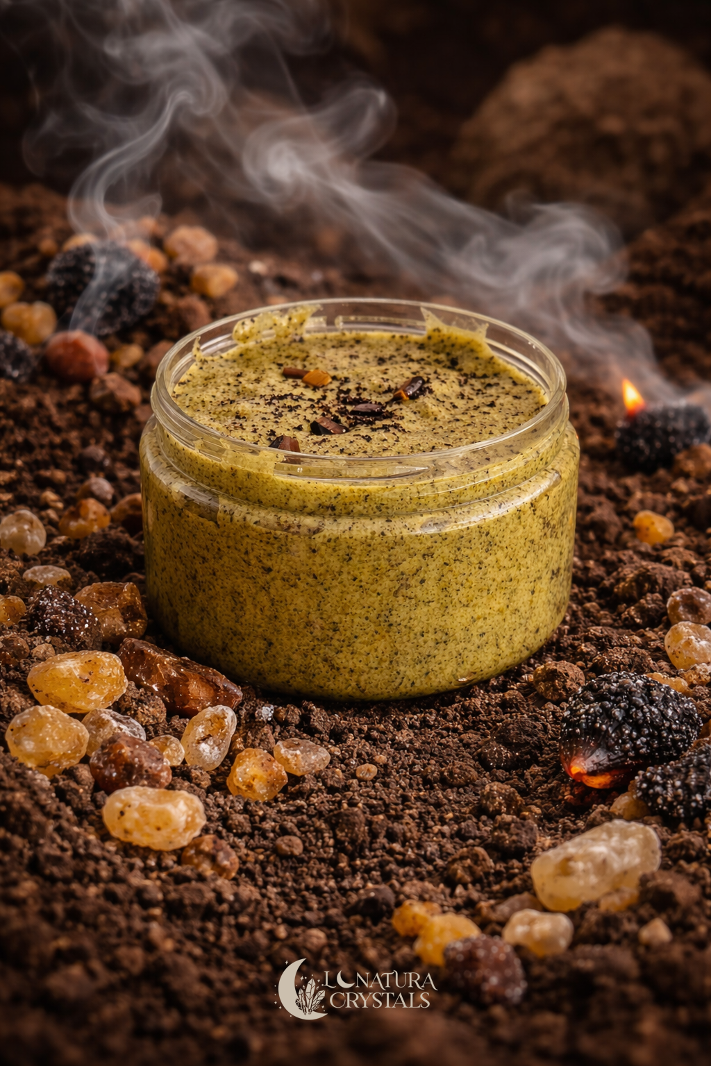 🌳PORTAL TIERRA • Exfoliante Ritual de Enraizamiento • Mirra + Frankincense