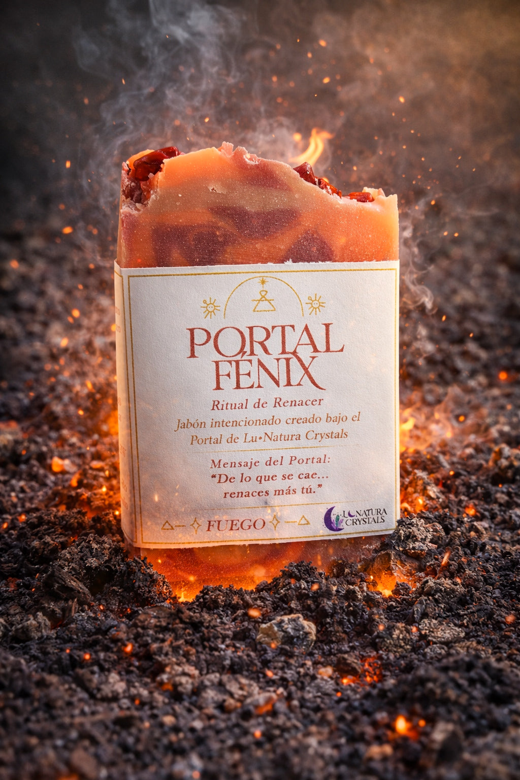 🐦‍🔥PORTAL FÉNIX • Jabón Ritual de Renacer
