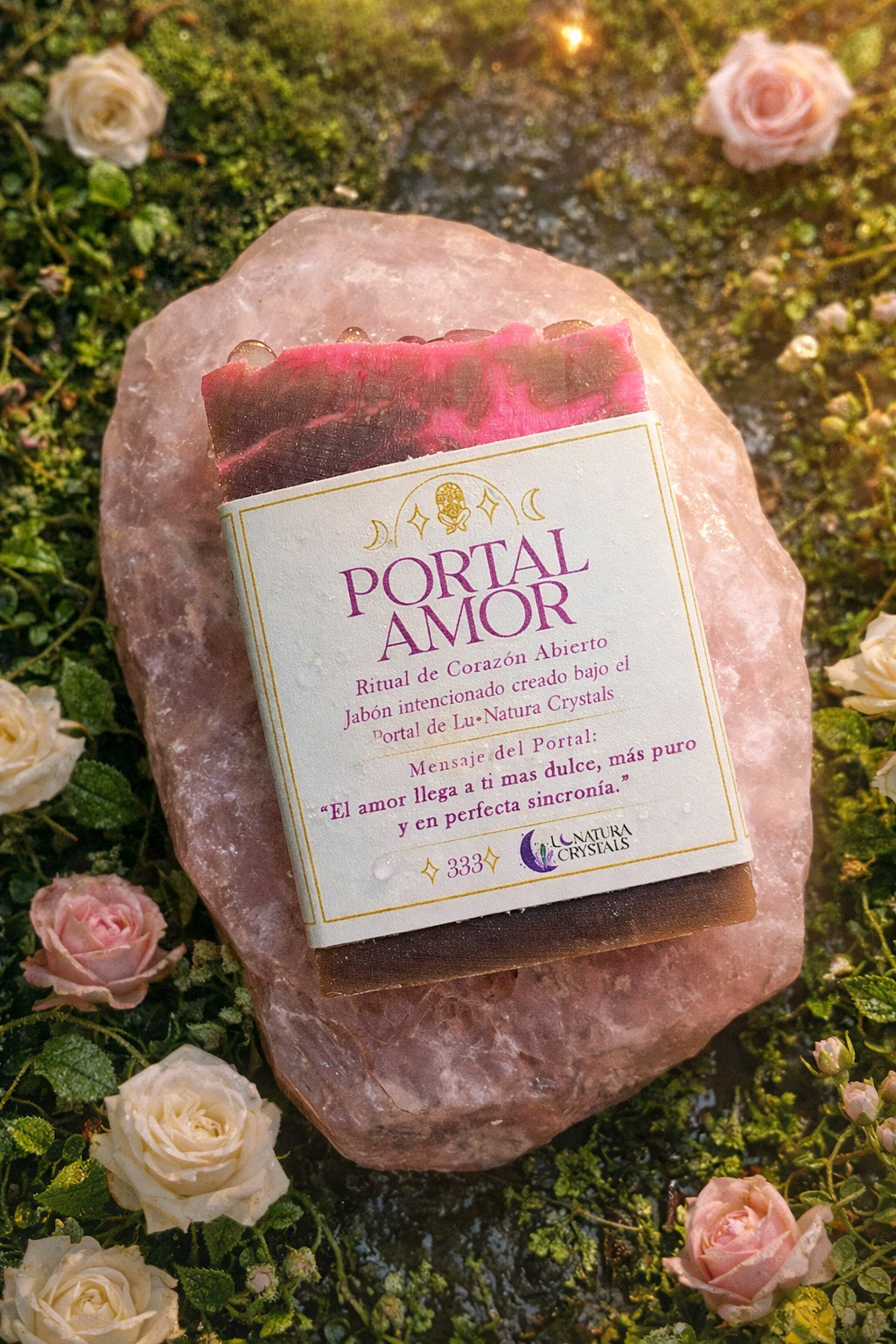 💓PORTAL AMOR • Jabón Ritual de Corazón Abierto