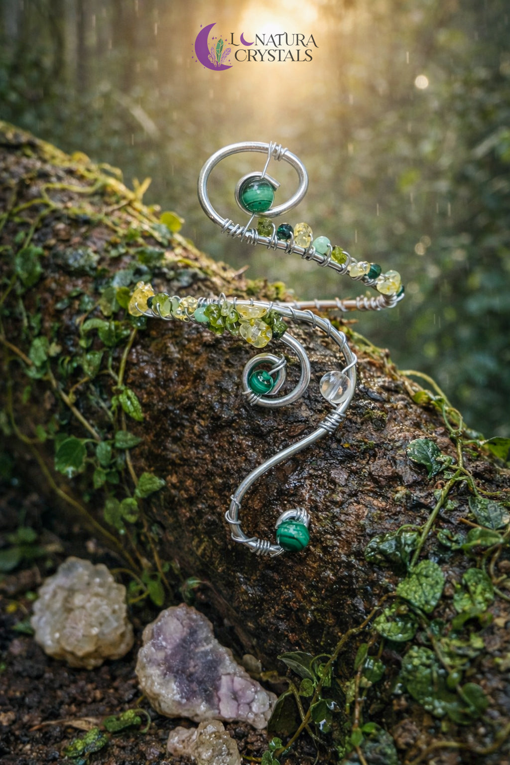 Cuff • Portal Abundancia | Pieza 3 | Joyería Artesanal Ritualizada