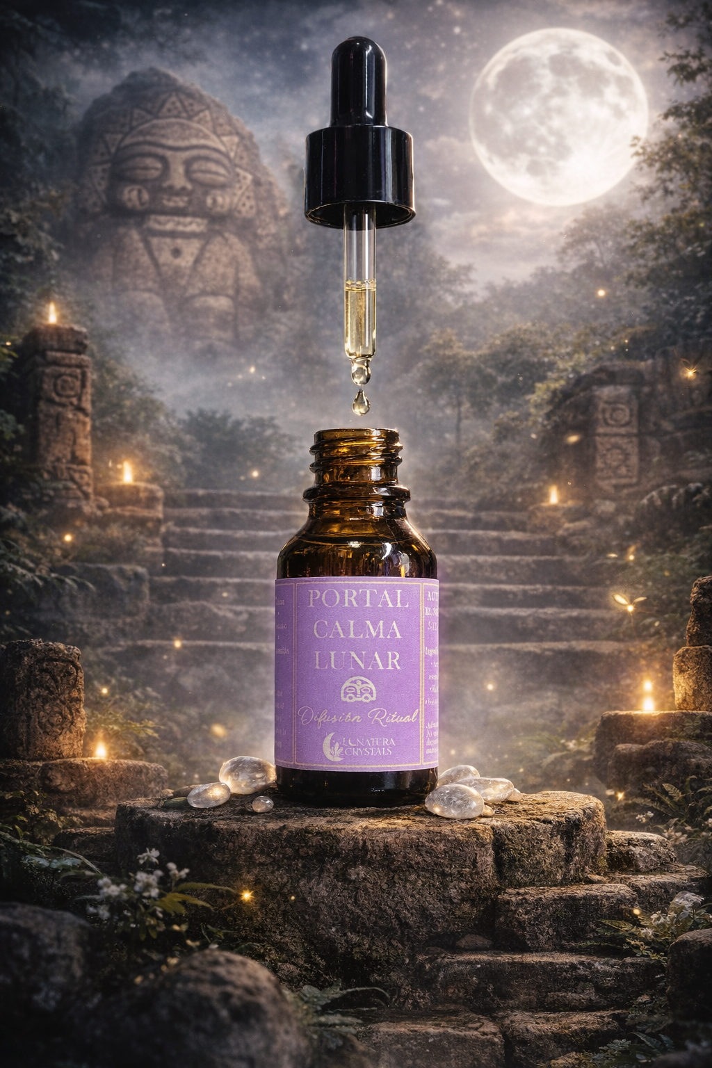 🌙 PORTAL CALMA LUNAR • Difusión Ritual