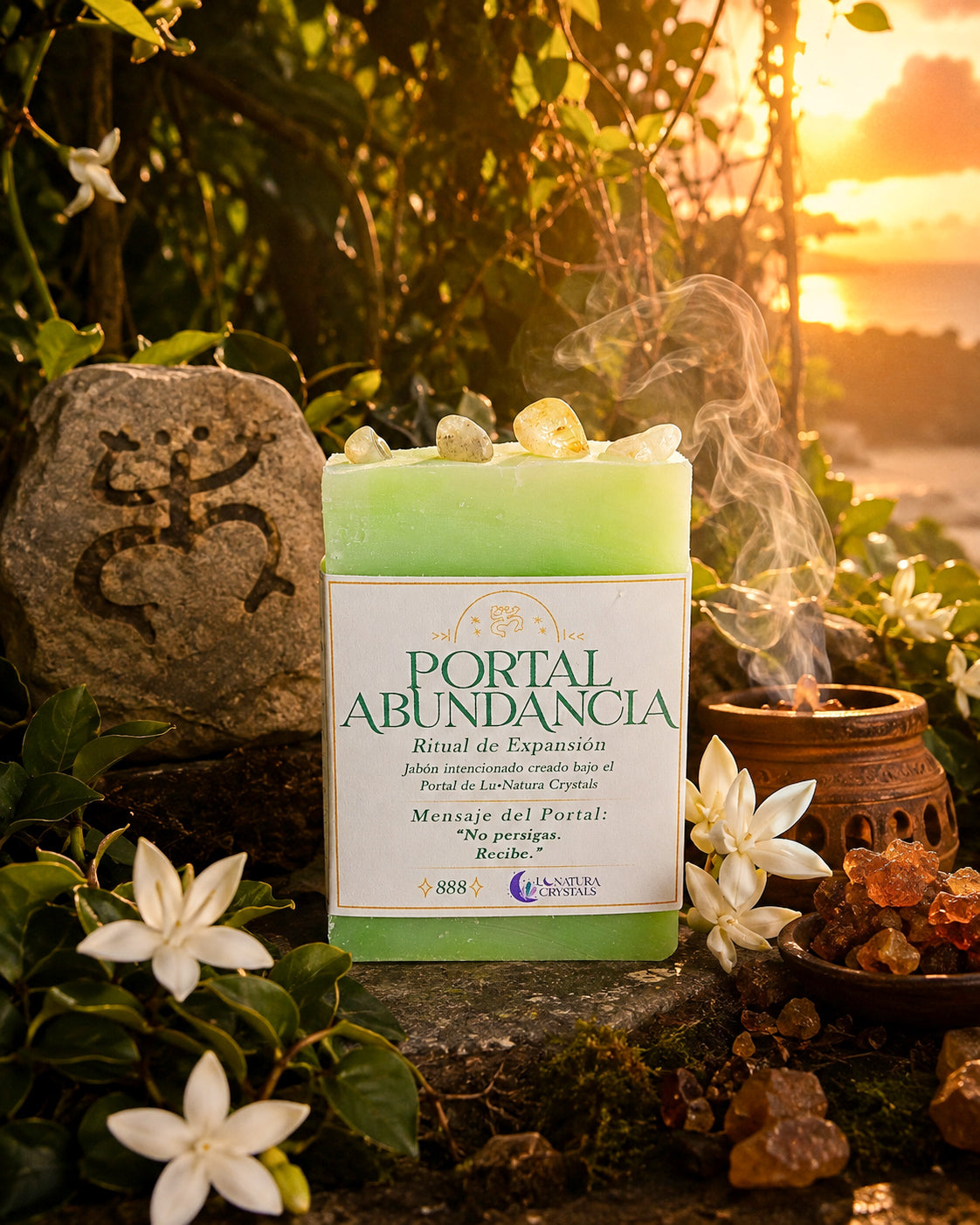 🌼PORTAL ABUNDANCIA • Jabón Ritual de Expansión