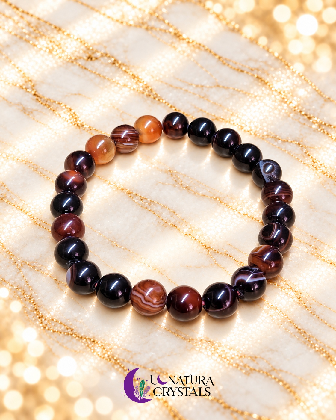 Pulsera de Cristal Natural | Elige tu Piedra ✨
