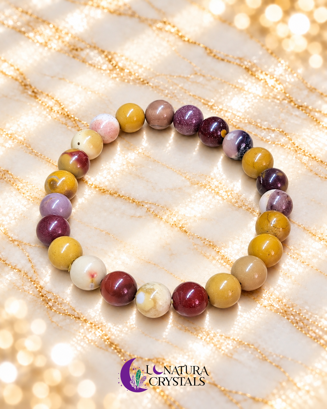 Pulsera de Cristal Natural | Elige tu Piedra ✨
