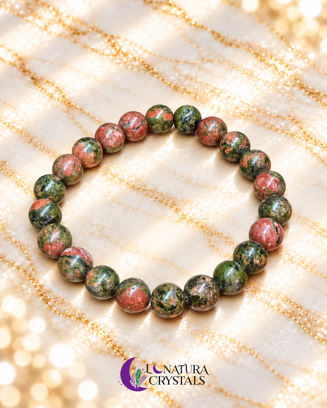 Pulsera de Cristal Natural | Elige tu Piedra ✨