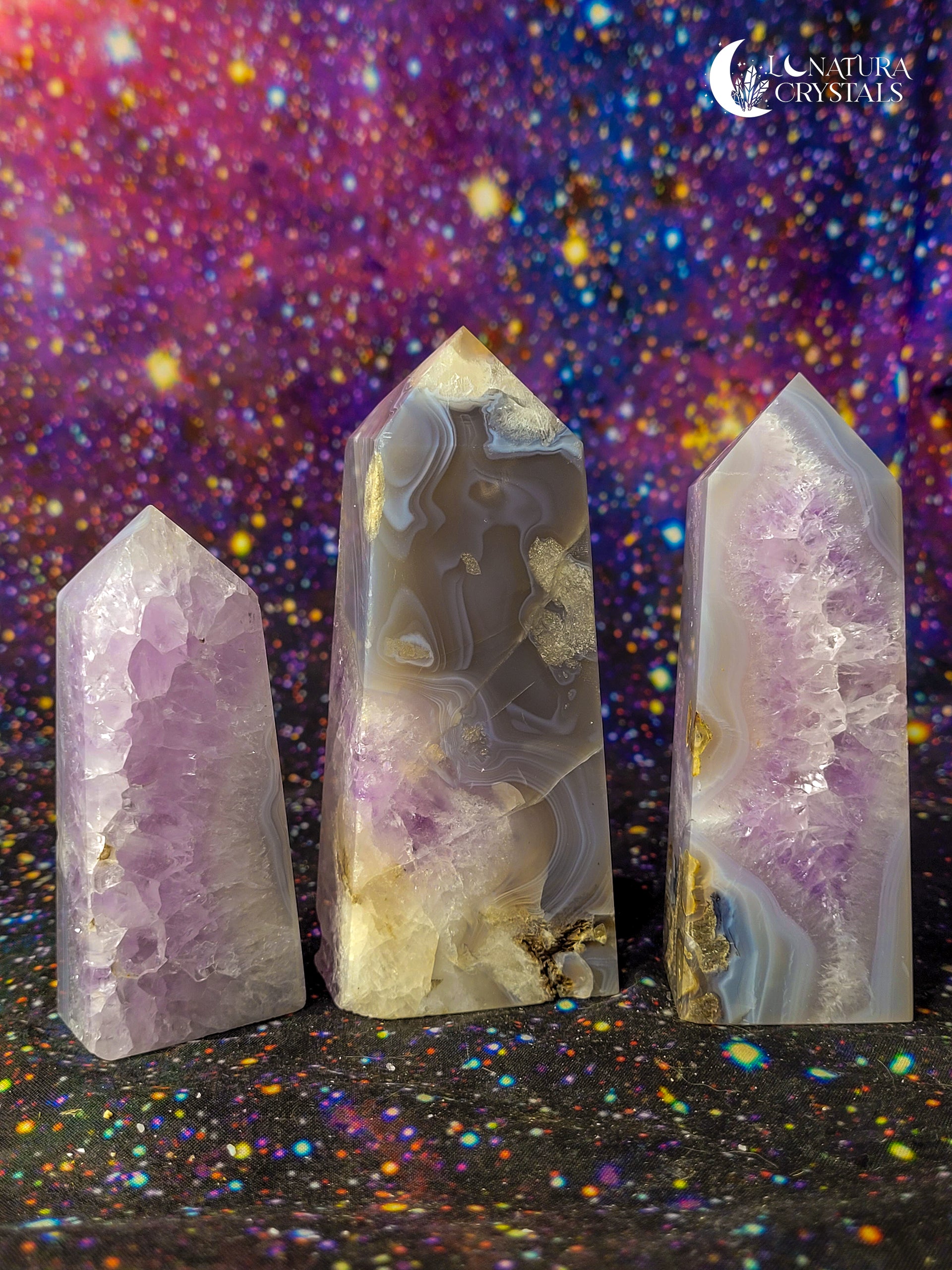 Amethyst in Agate Tower [PICK YOUR FAVORITE]