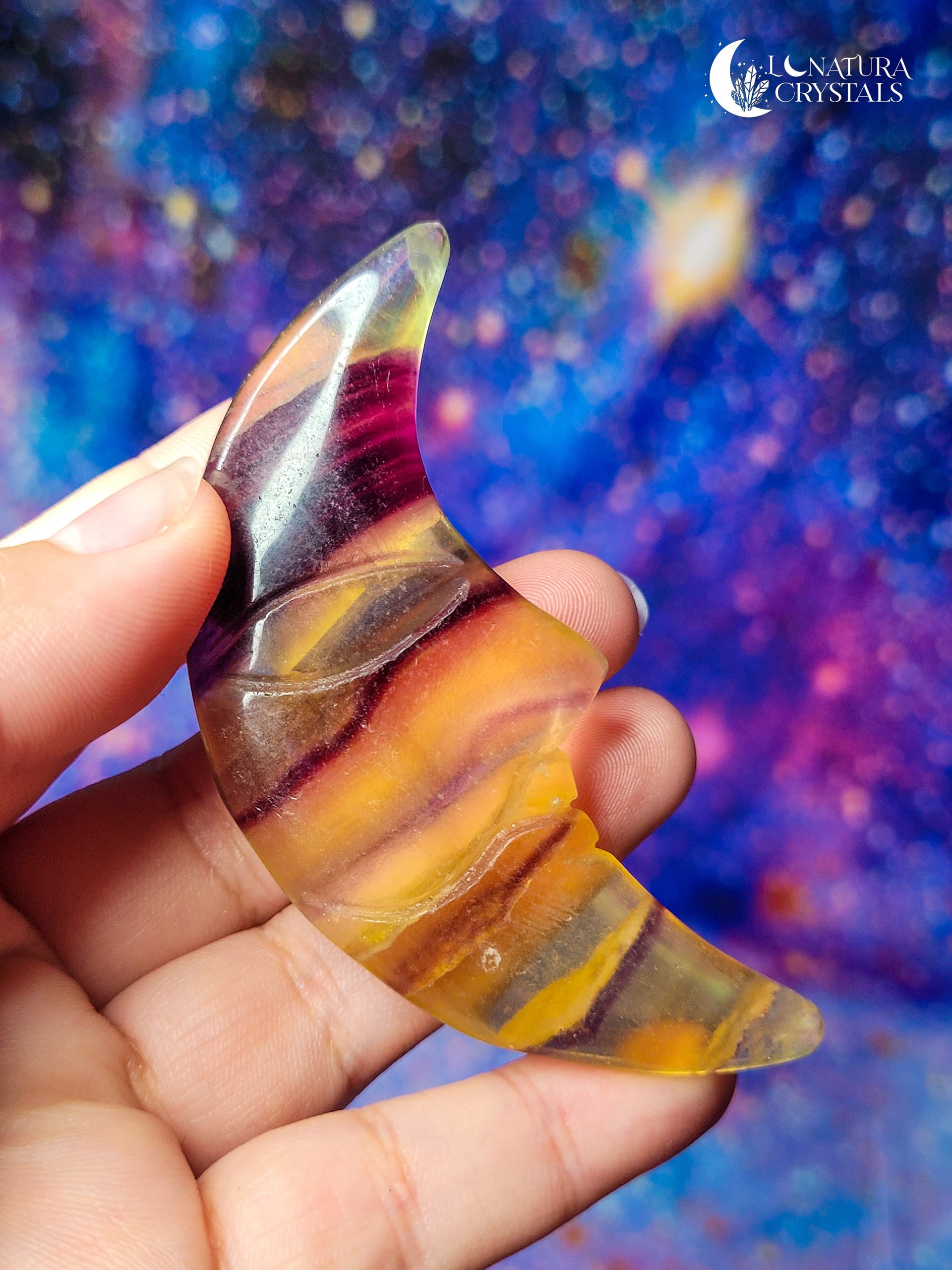 Moon Fluorite Carving [PICK YOUR FAVORITE]