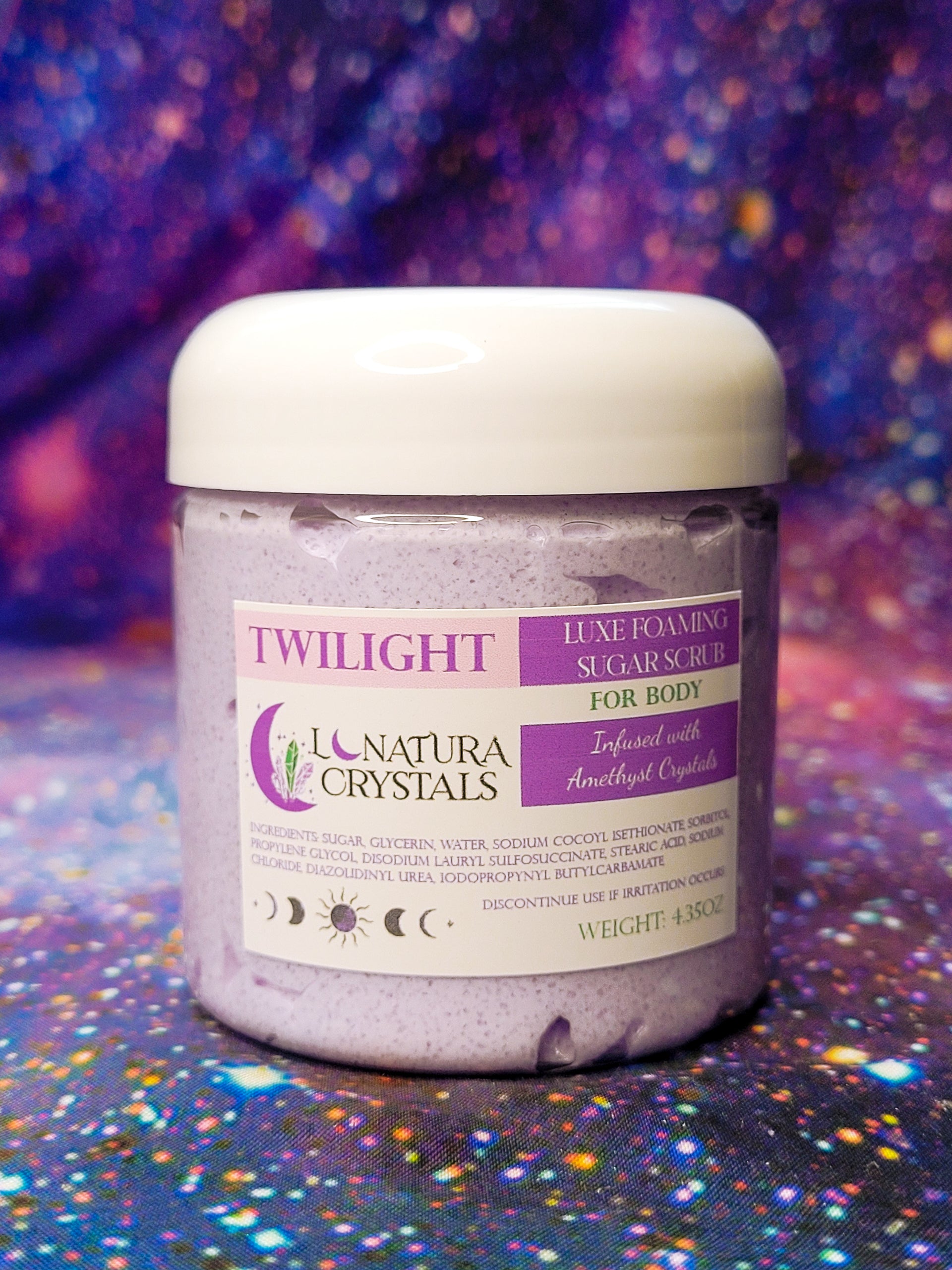 TWILIGHT (Lavender Vanilla) | Luxe Foaming SUGAR Scrub