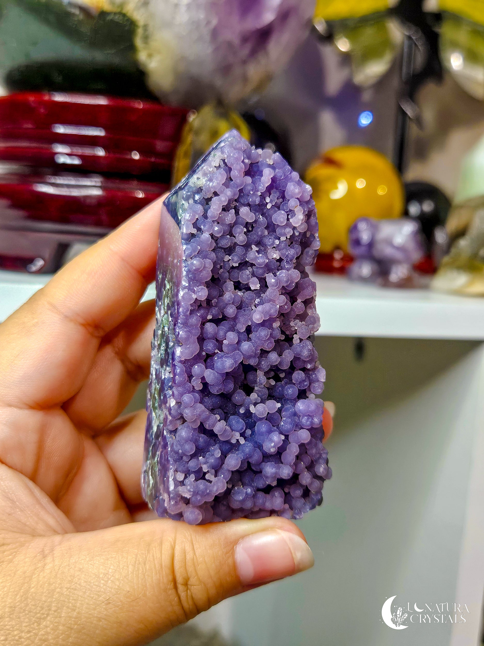 Grape Agate [Sphere or Tower]