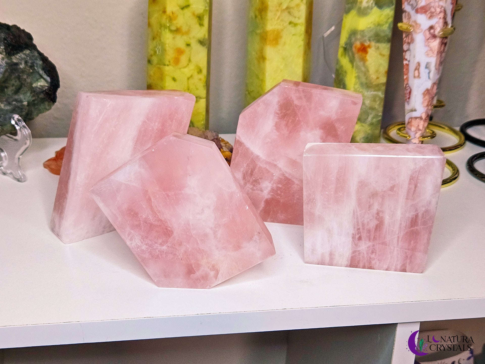 Rose Quartz Freeform (intuitively chosen)