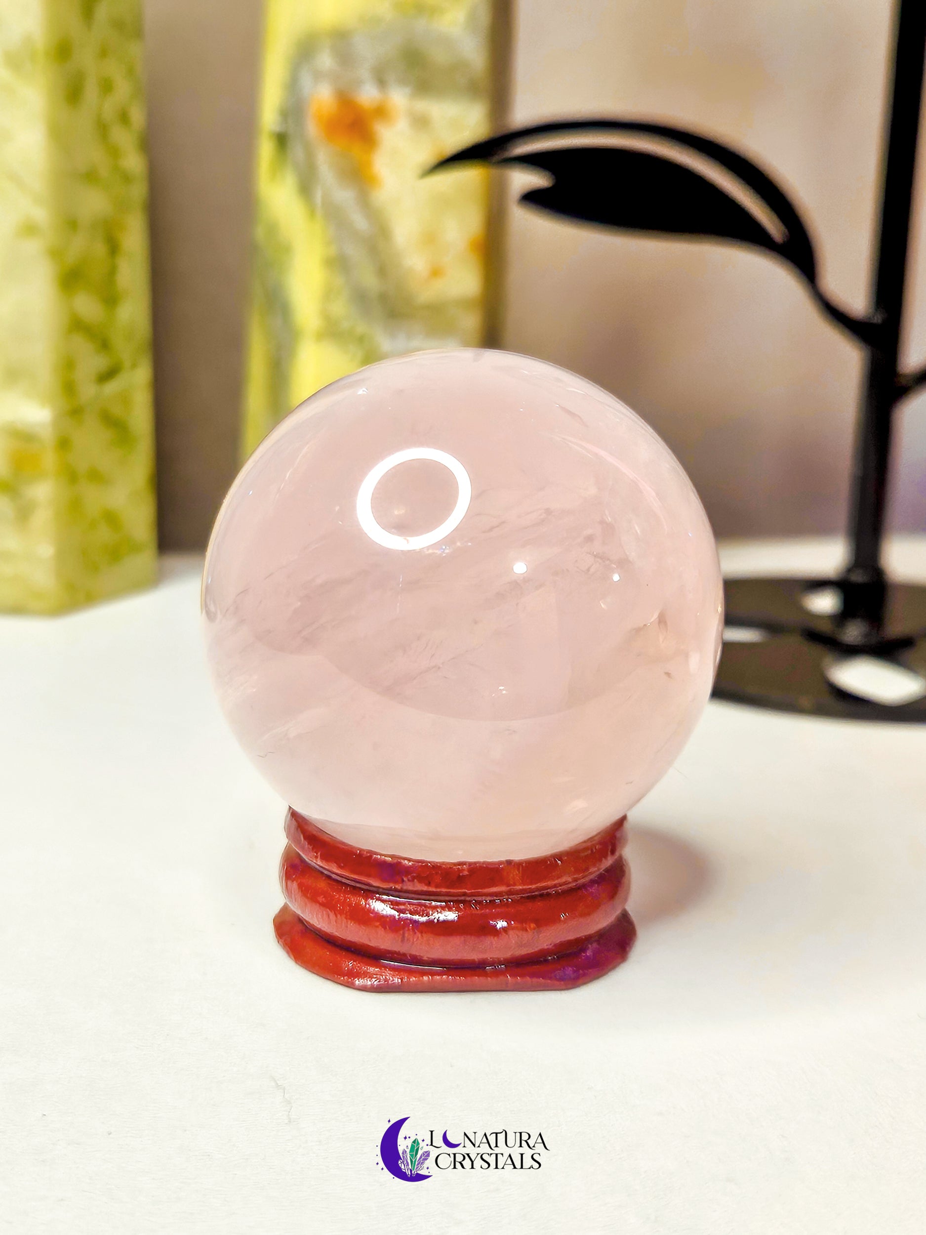 Rose Quartz Sphere 48mm