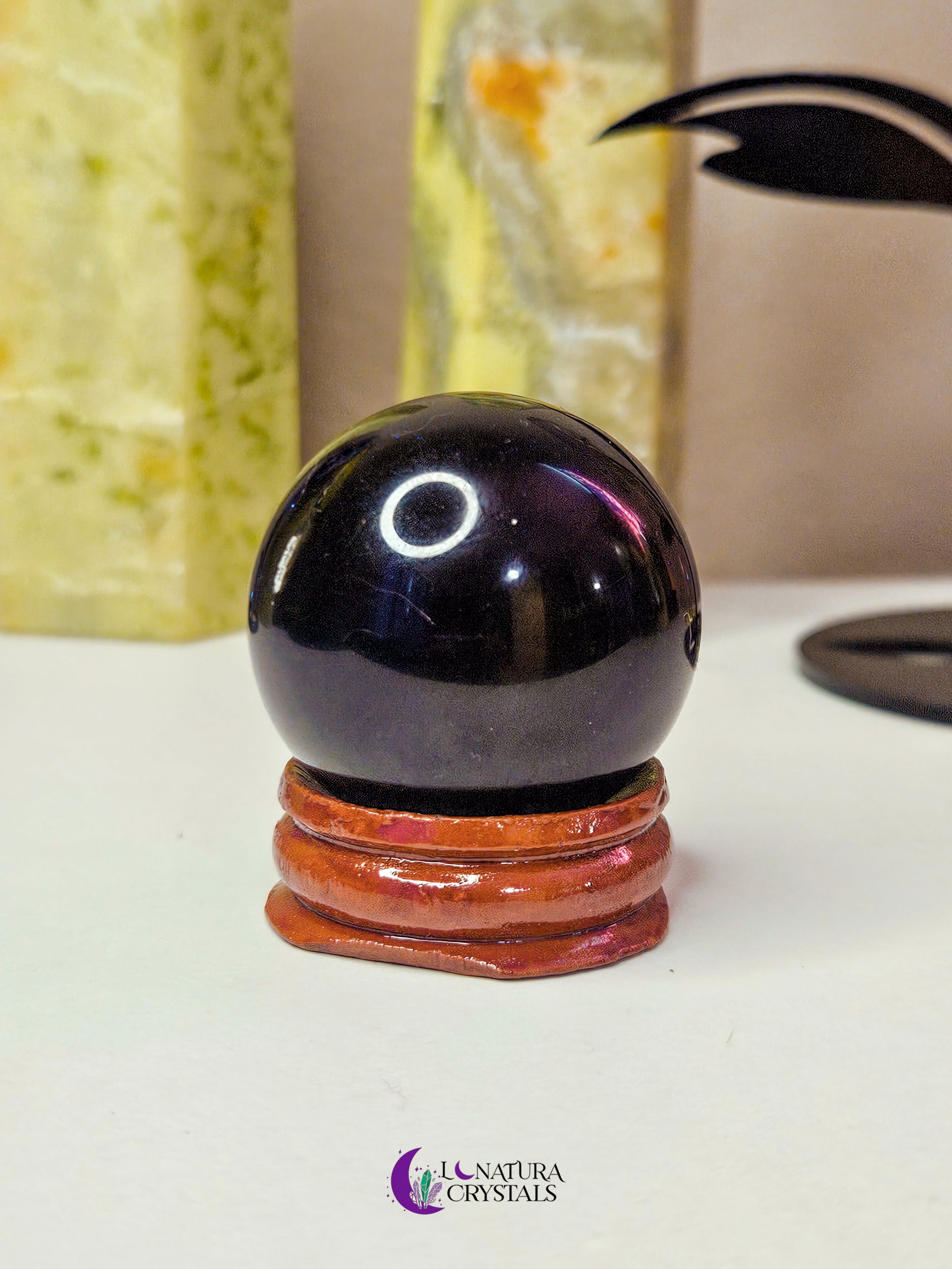 Obsidian Sphere 36mm