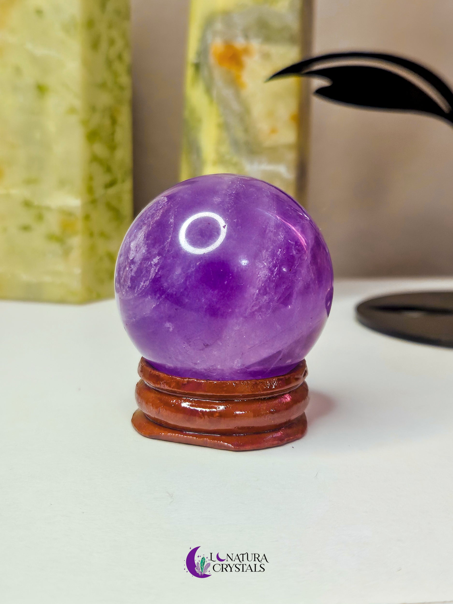 Amethyst Sphere 41mm