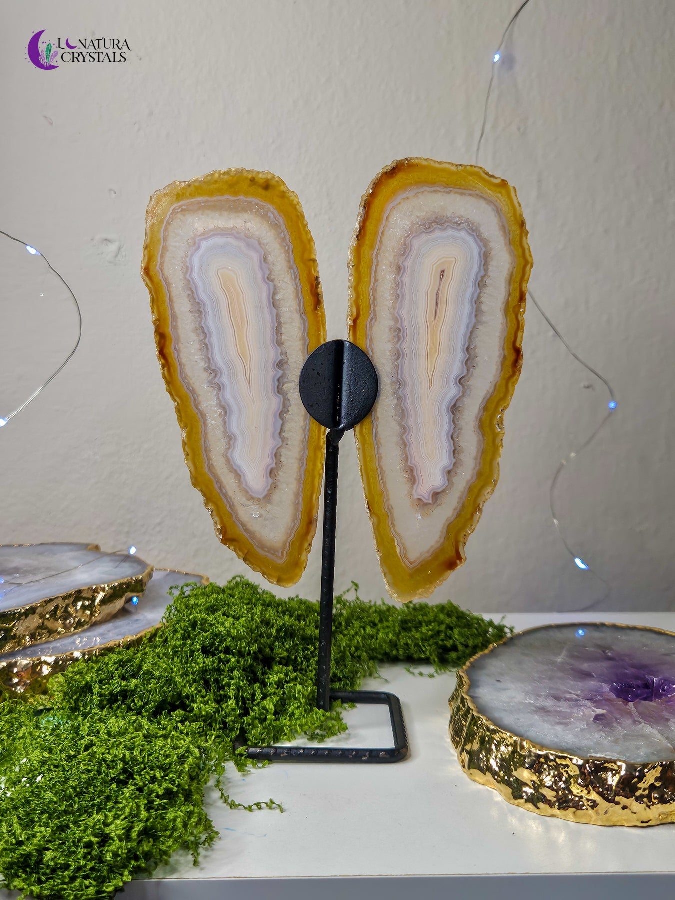 Agate Butterfly Wings