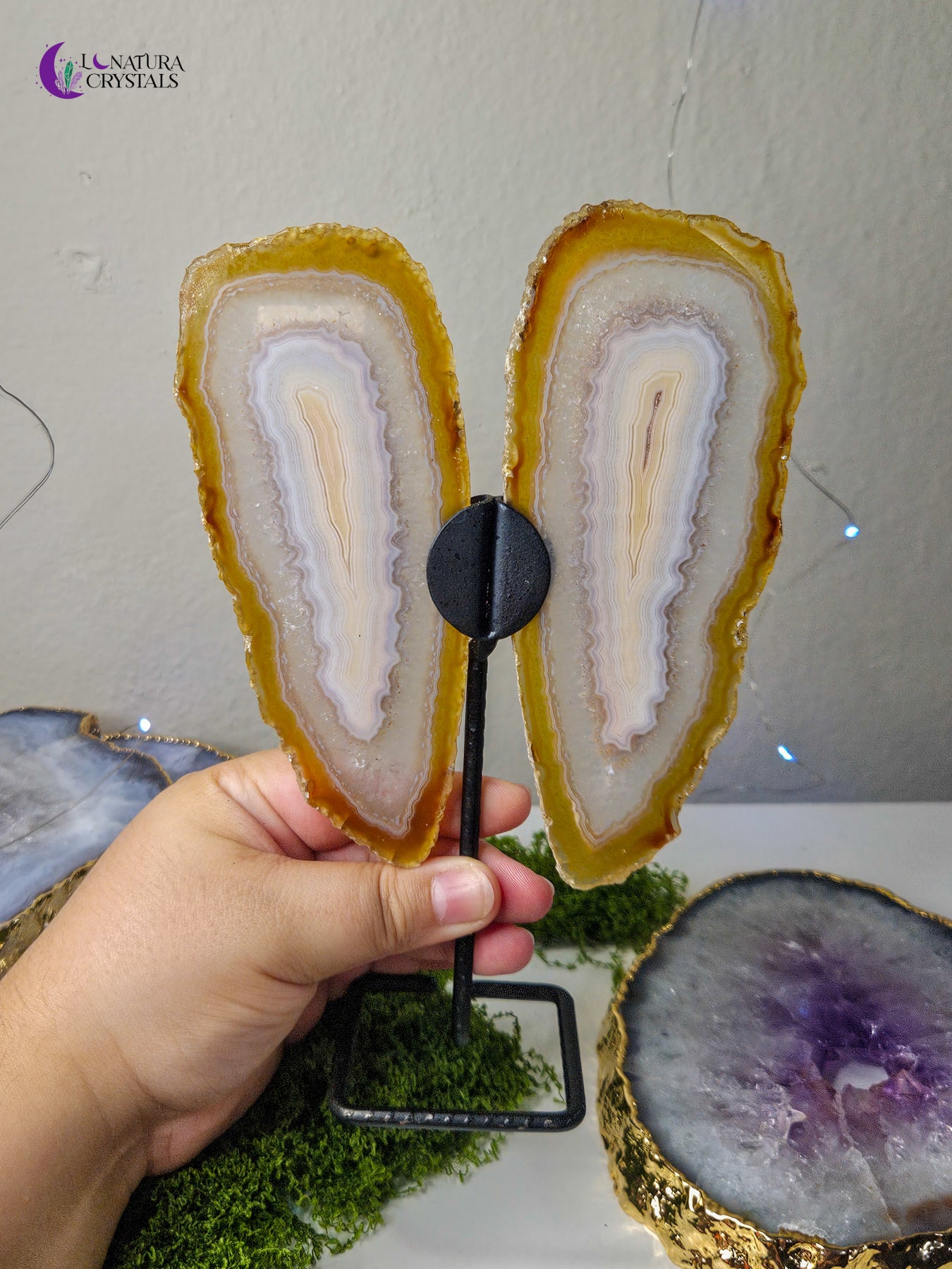 Agate Butterfly Wings