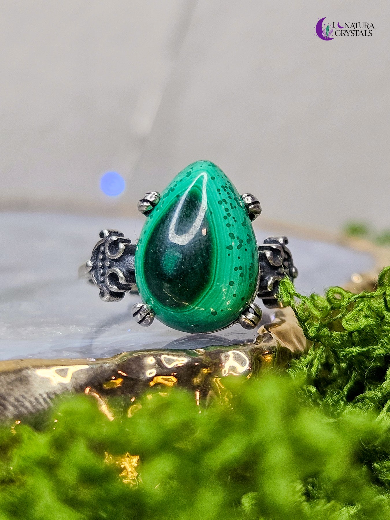 Gemstone Ring | 925 Silver & Adjustable Size