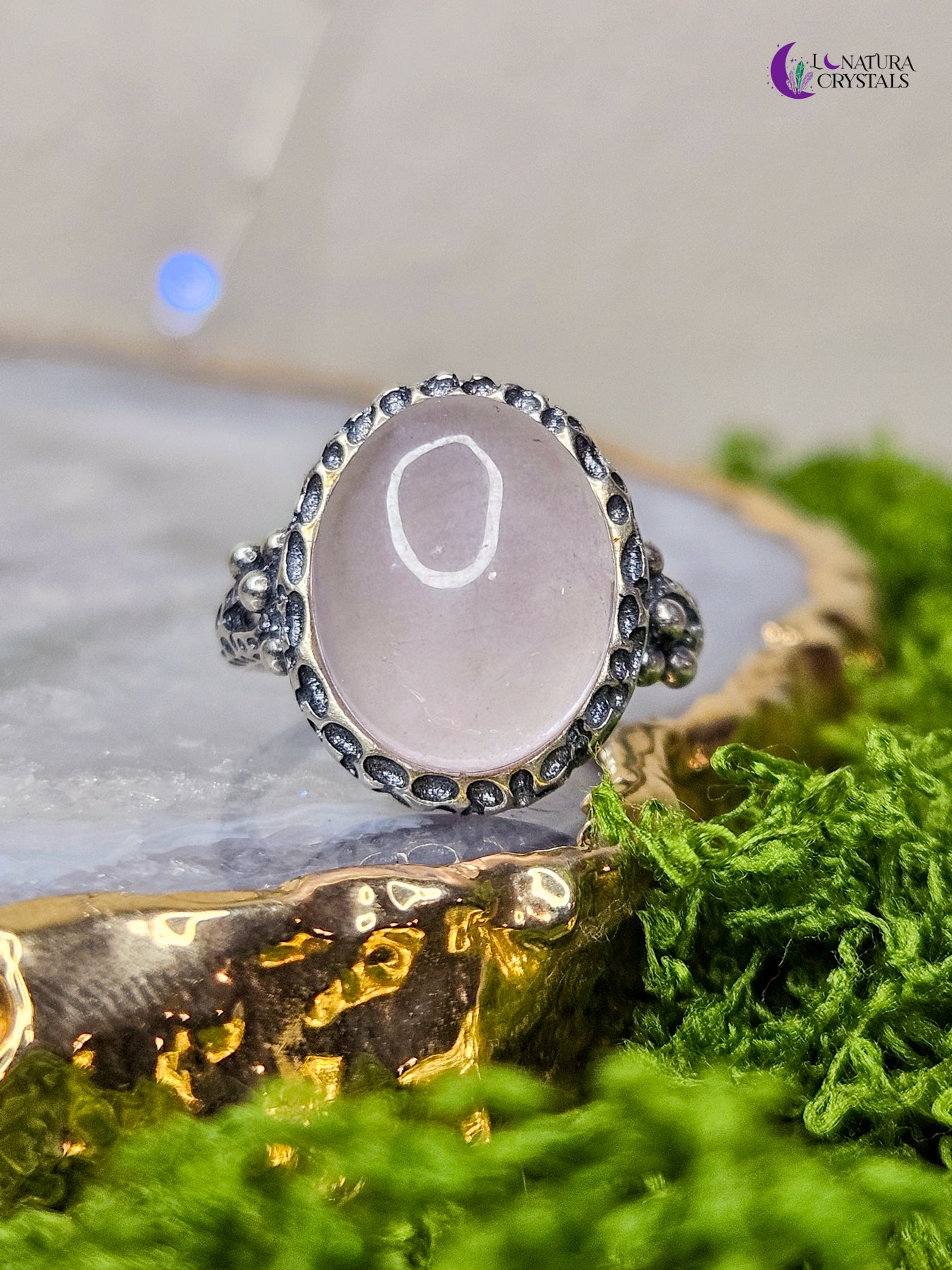 Gemstone Ring | 925 Silver & Adjustable Size