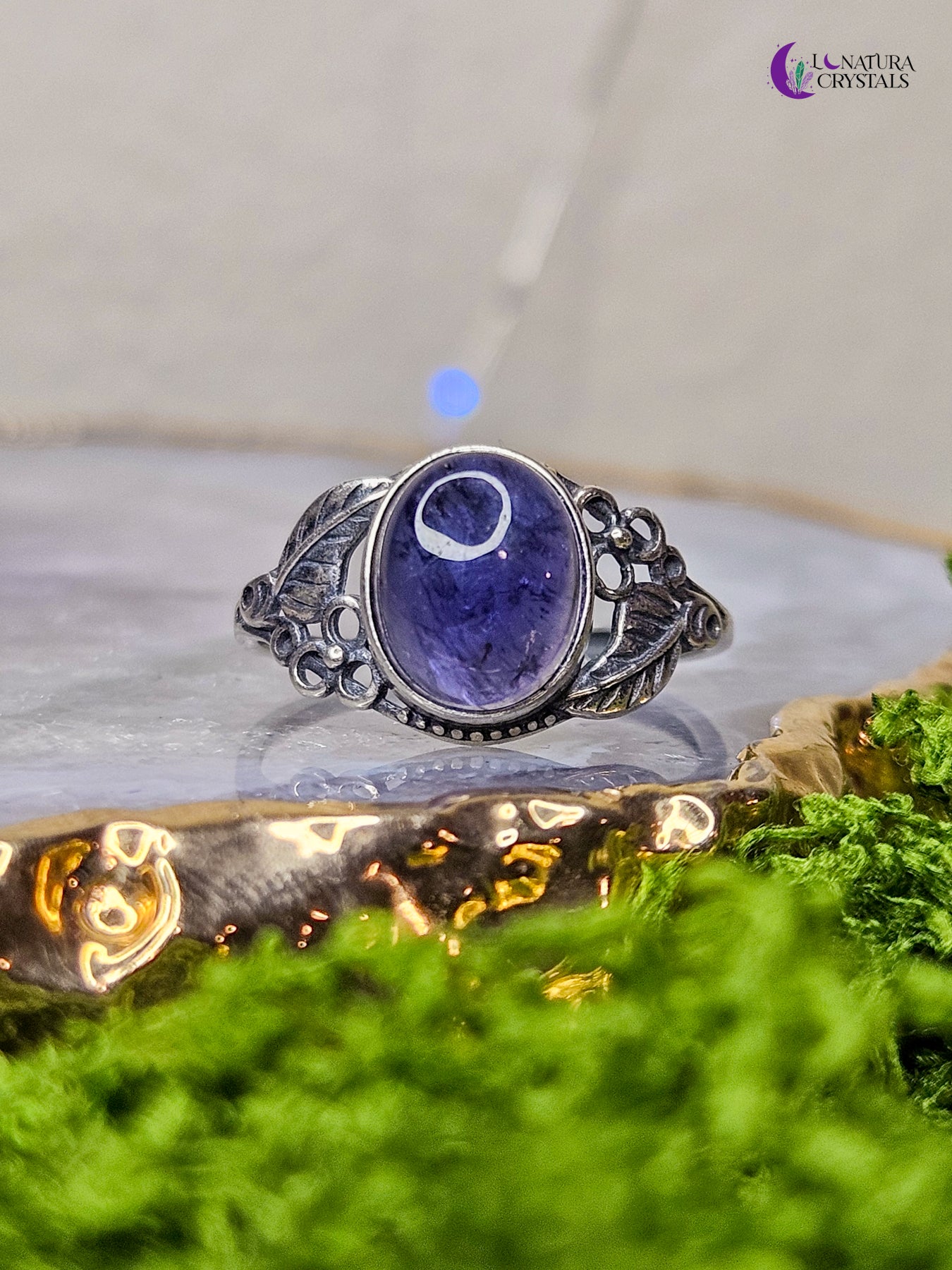 Gemstone Ring | 925 Silver & Adjustable Size