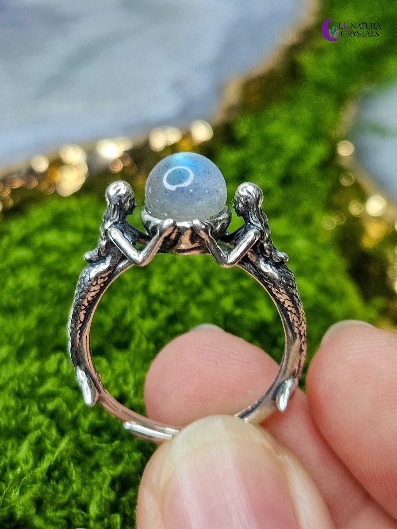 Gemstone Ring | 925 Silver & Adjustable Size