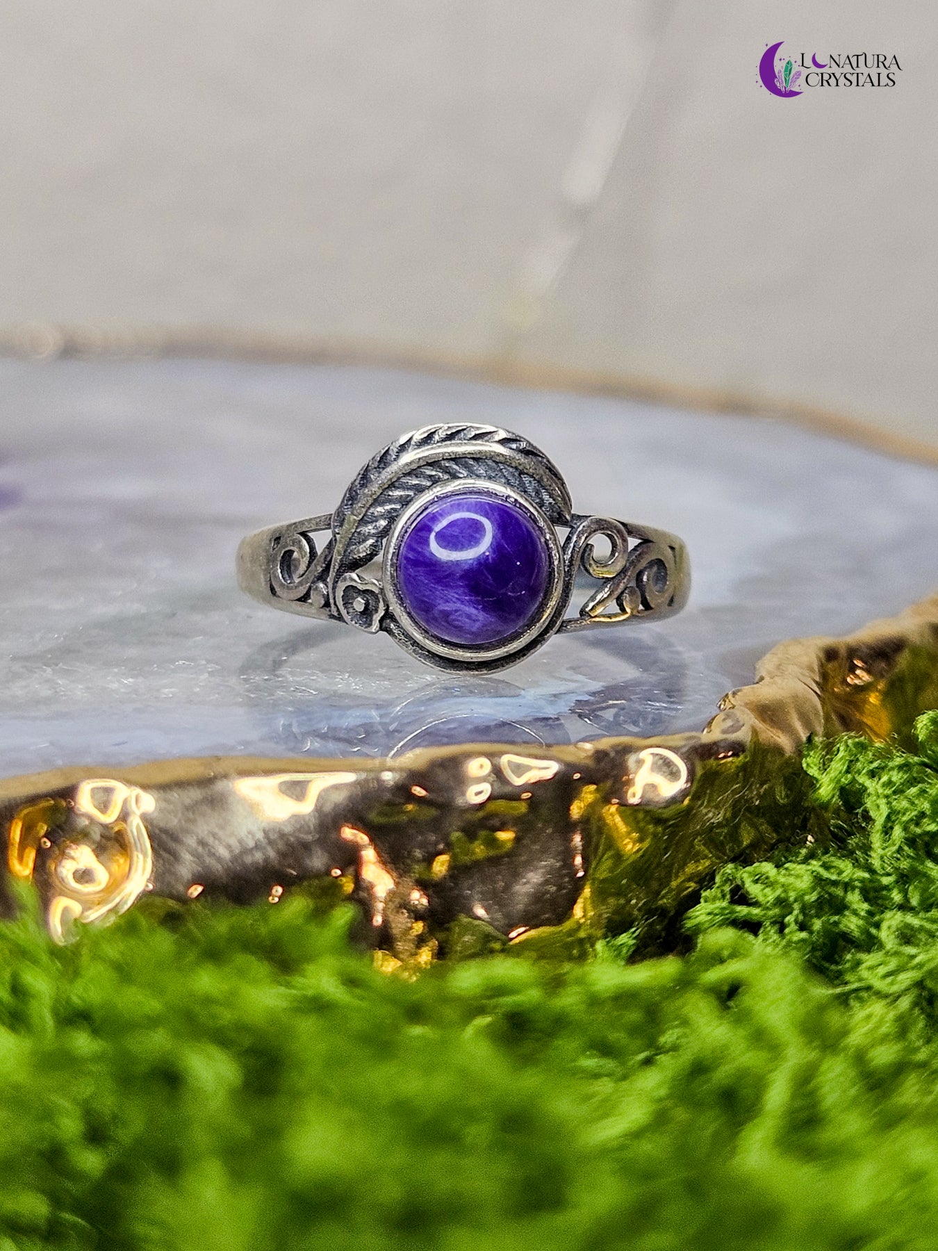 Gemstone Ring | 925 Silver & Adjustable Size