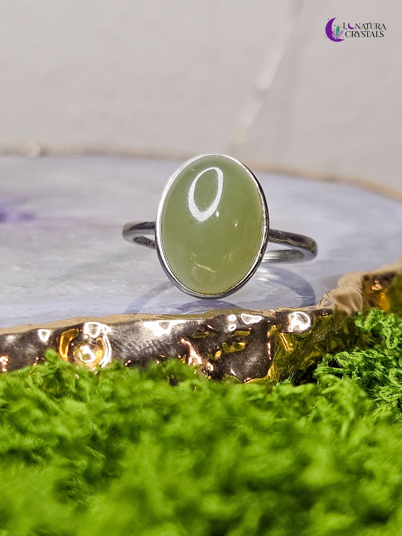 Gemstone Ring | 925 Silver & Adjustable Size