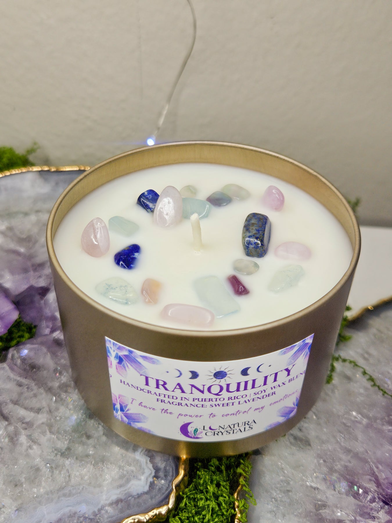 TRANQUILITY | Energy Crystal Candle