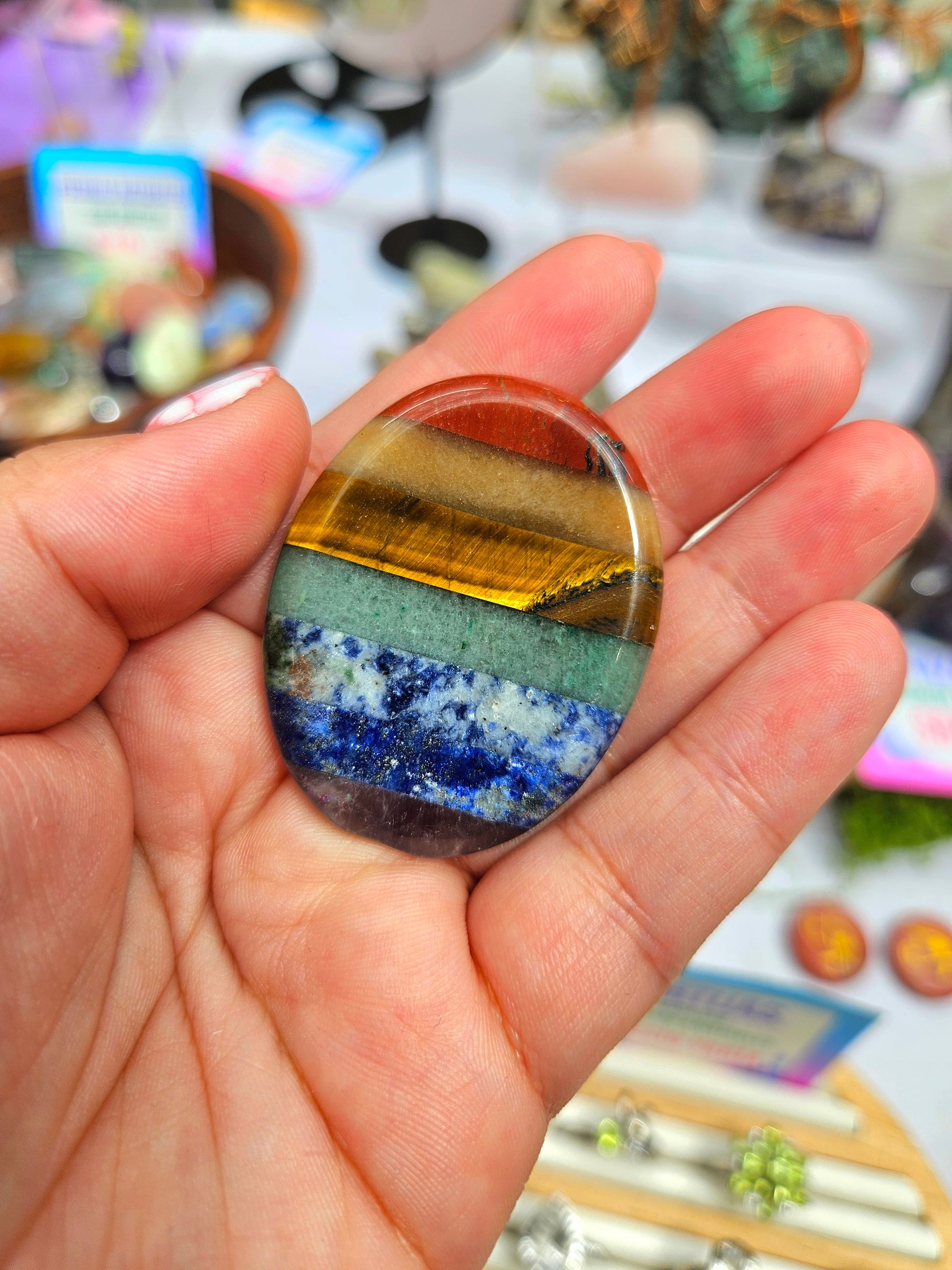 Chakra Worry Stone
