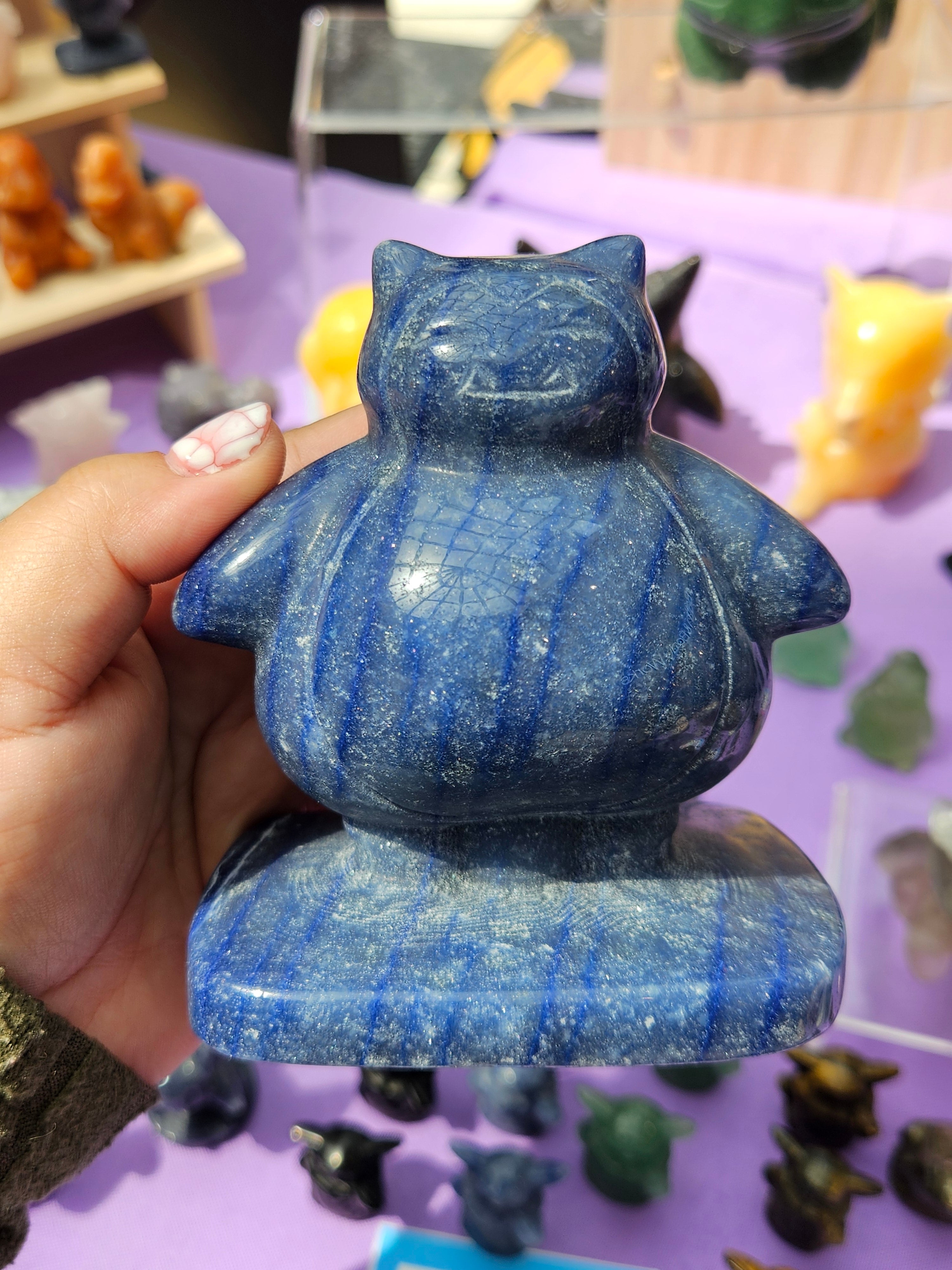 Snorlax Aventurina Azul (Pokemon)