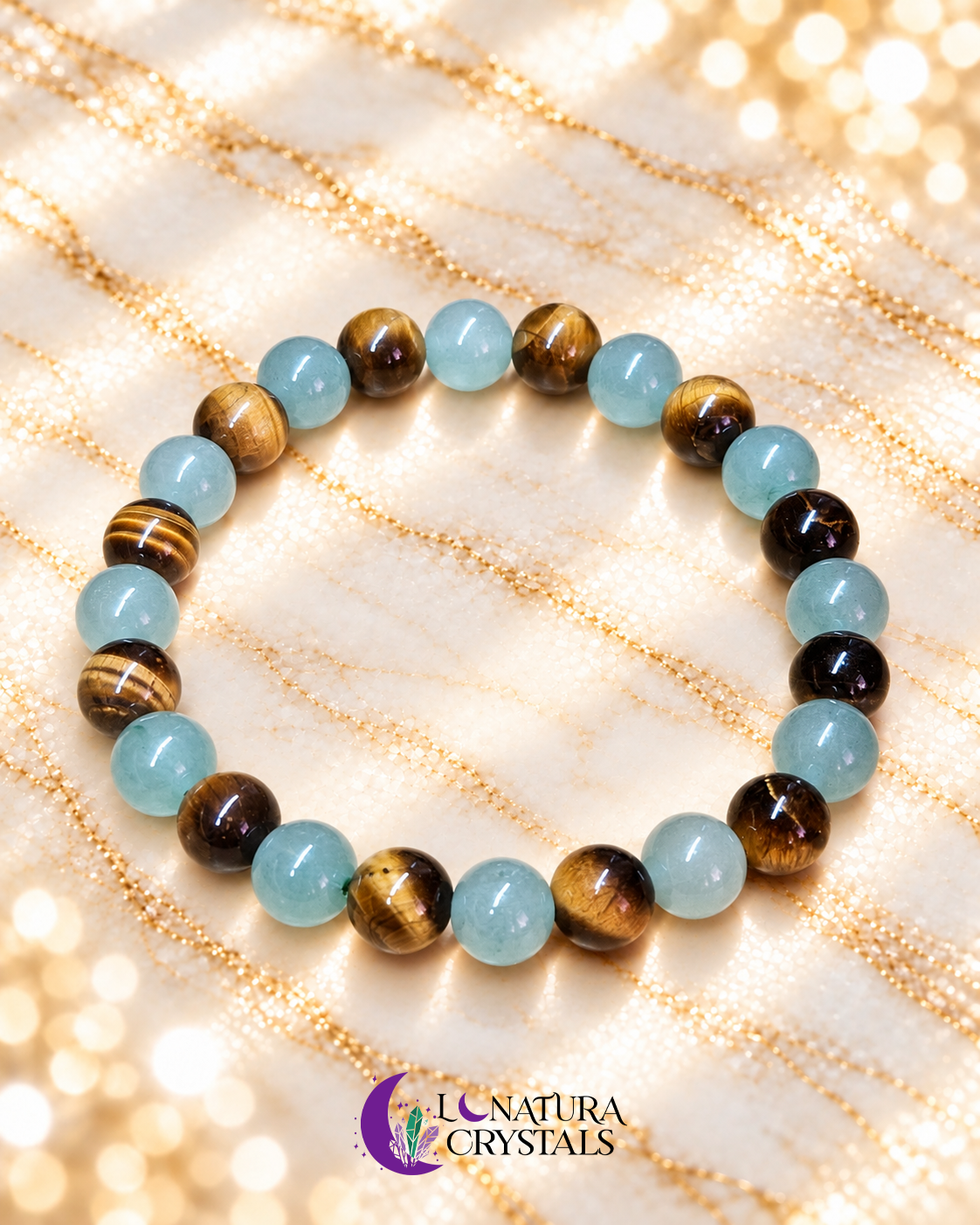Pulsera de Cristal Natural | Elige tu Piedra ✨