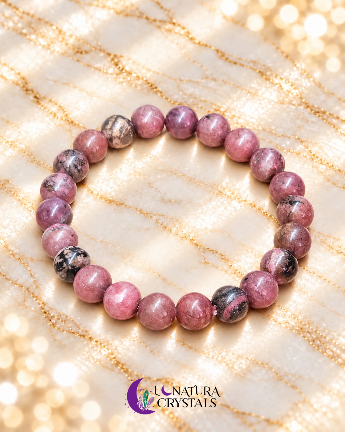 Pulsera de Cristal Natural | Elige tu Piedra ✨