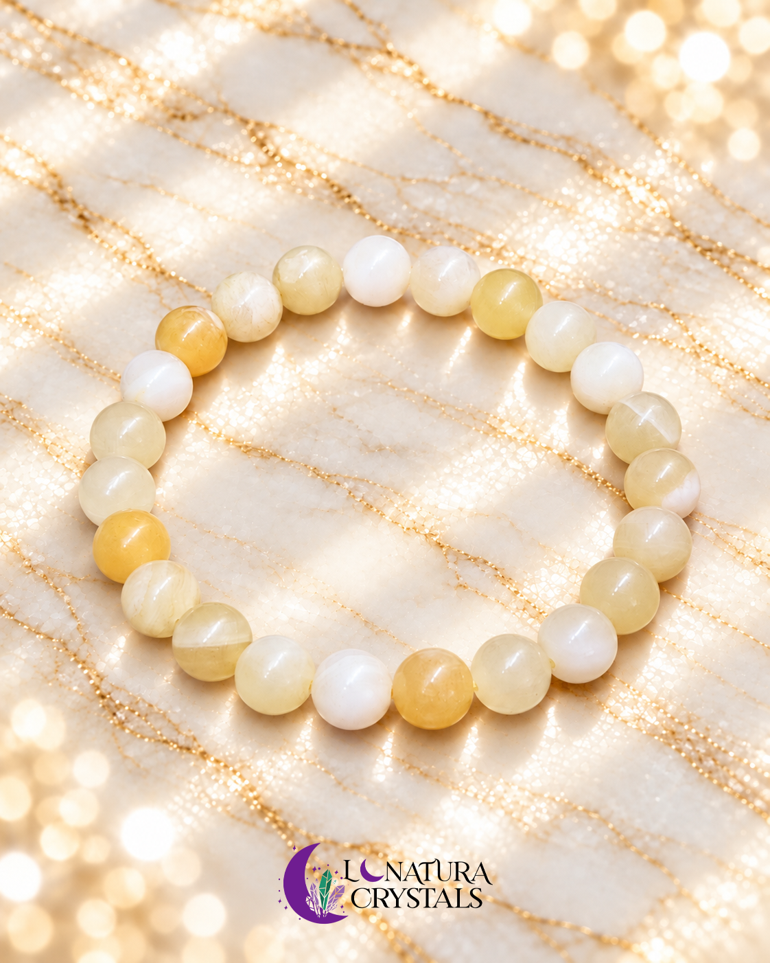 Pulsera de Cristal Natural | Elige tu Piedra ✨