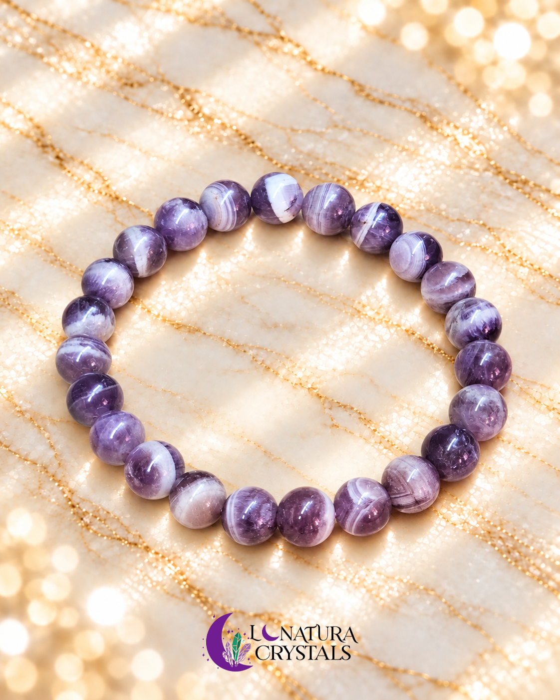 Pulsera de Cristal Natural | Elige tu Piedra ✨