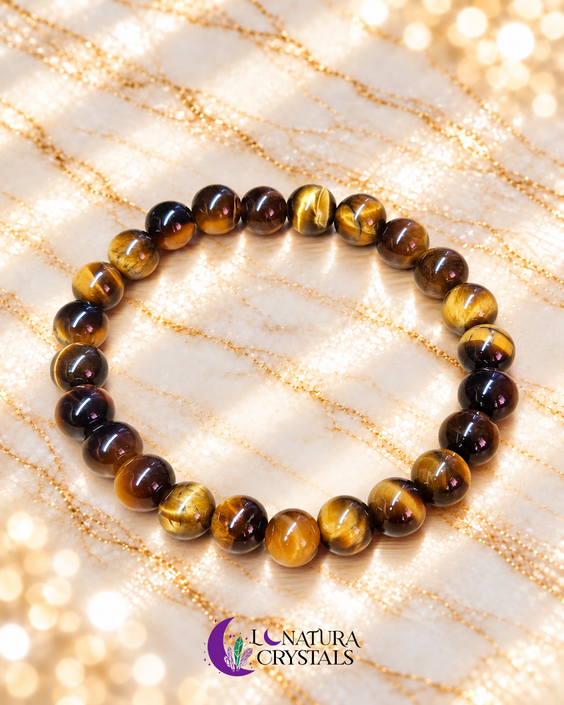 Pulsera de Cristal Natural | Elige tu Piedra ✨