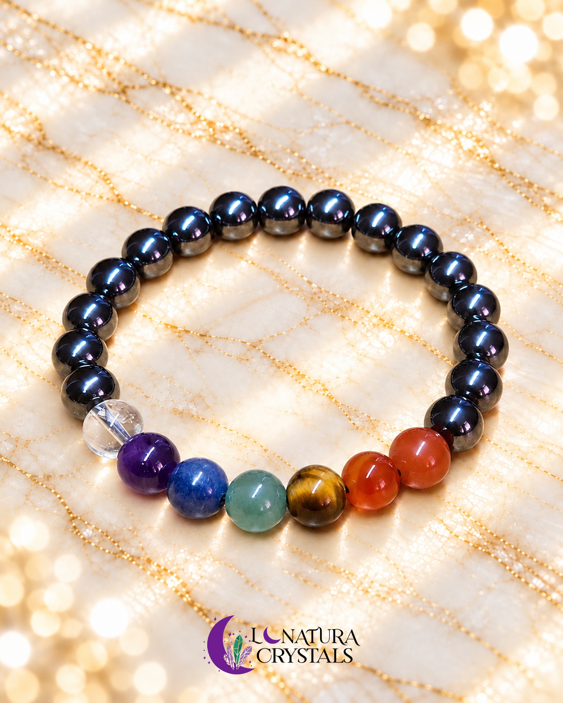 Pulsera de Cristal Natural | Elige tu Piedra ✨