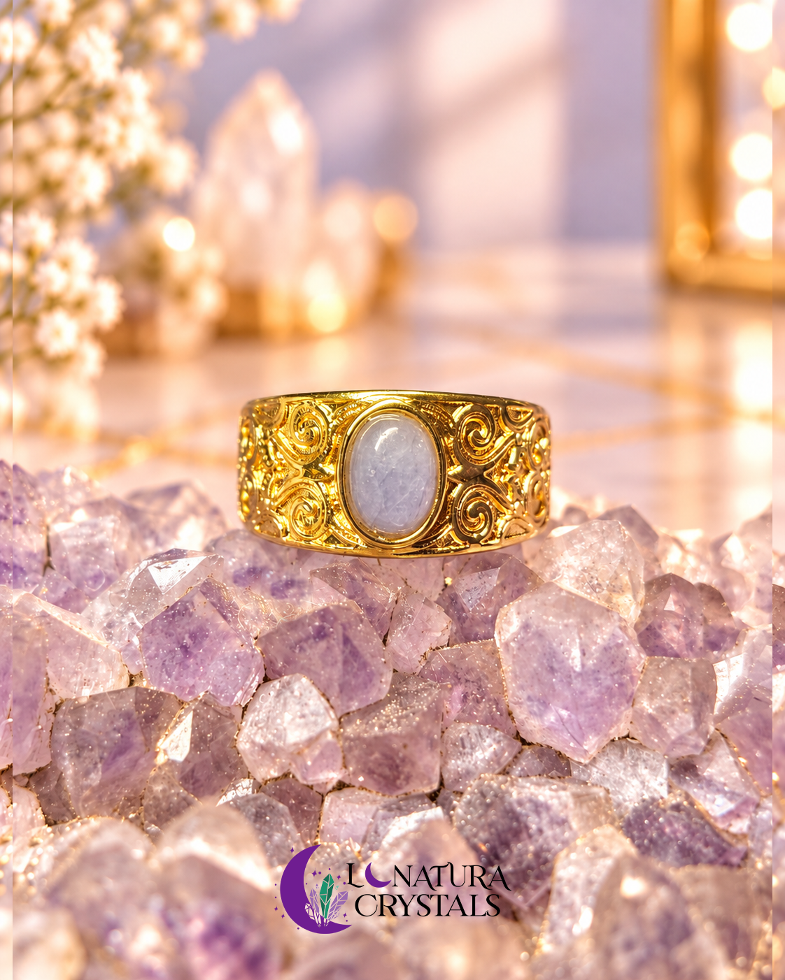 Sortija de Piedra Natural | Elige tu Favorita 💍✨