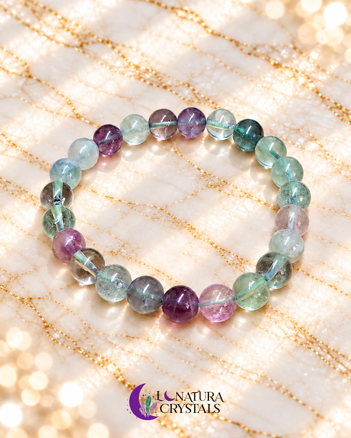 Pulsera de Cristal Natural | Elige tu Piedra ✨
