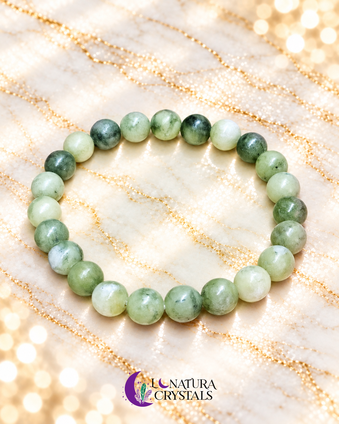 Pulsera de Cristal Natural | Elige tu Piedra ✨