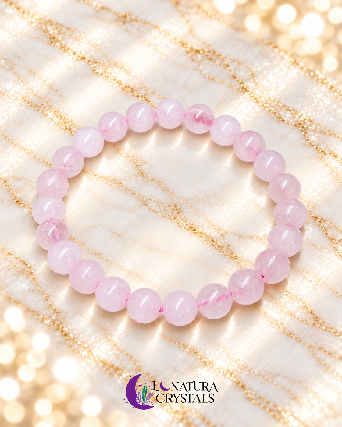 Pulsera de Cristal Natural | Elige tu Piedra ✨