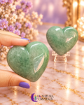 Corazón de Aventurina Verde (Cuarzo Verde) 2"