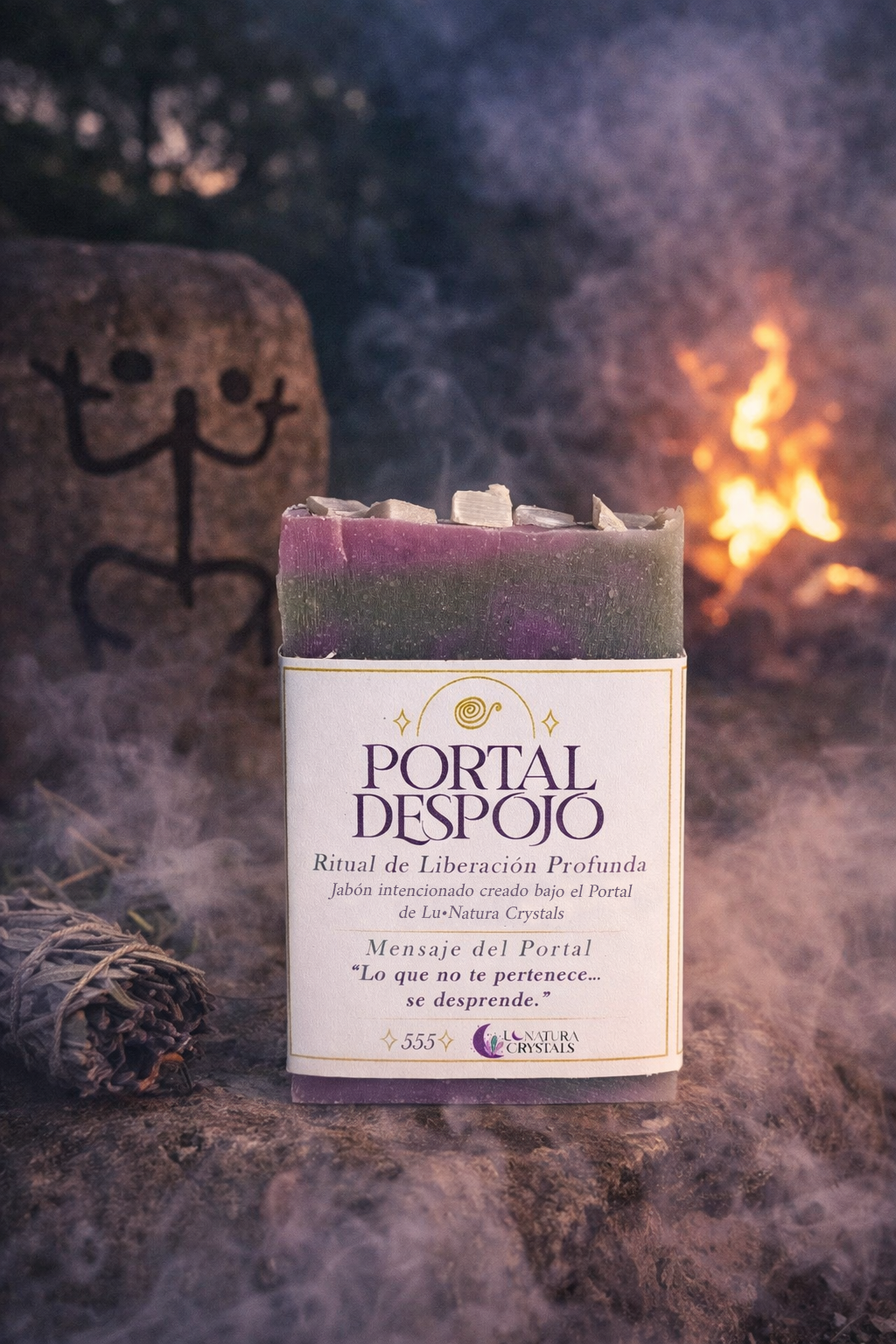 🔥PORTAL DESPOJO •  Jabón Ritual de Liberación Profunda