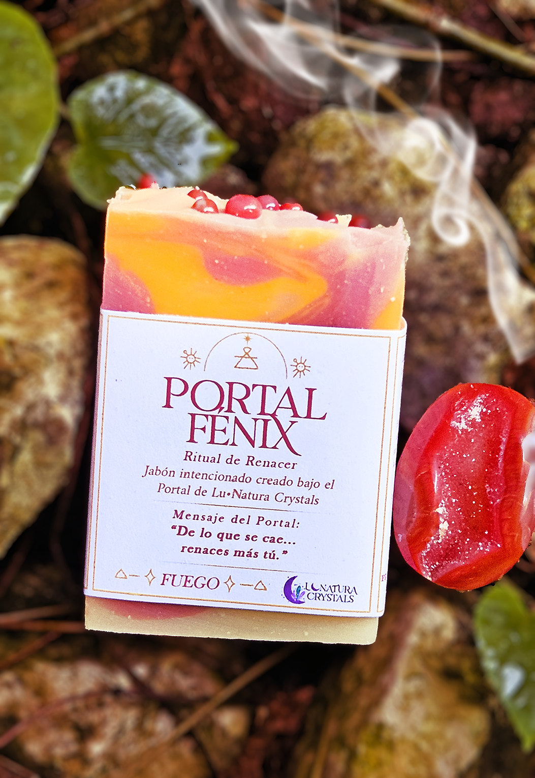 Portal Fénix | Jabón | Sándalo • Naranja • Canela