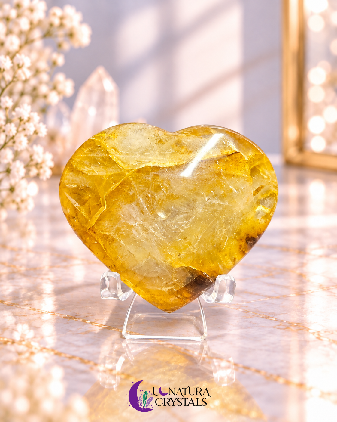 Corazón Golden Healer 3"