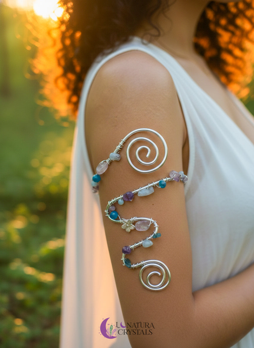 Portal Calma • Pieza 12 | Cuff de Brazo | Joyería Artesanal Ritualizada