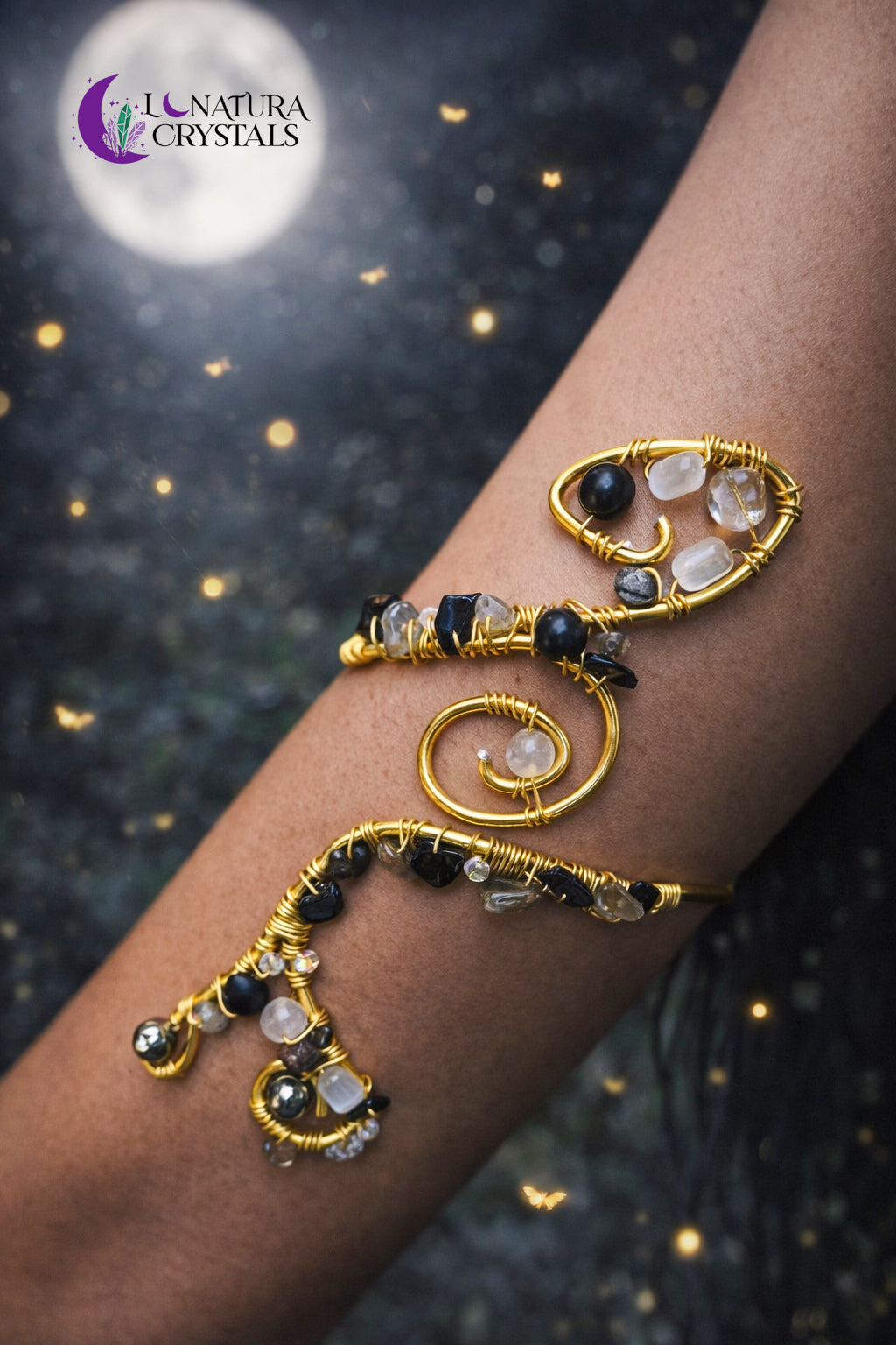 Cuff • Portal Protección| Pieza 1 | Joyería Artesanal Ritualizada