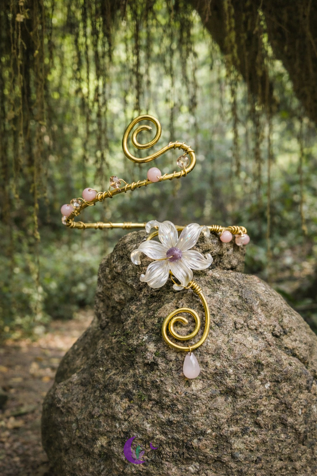 Portal Amor • Pieza 7 | Cuff de Brazo | Joyería Artesanal Ritualizada