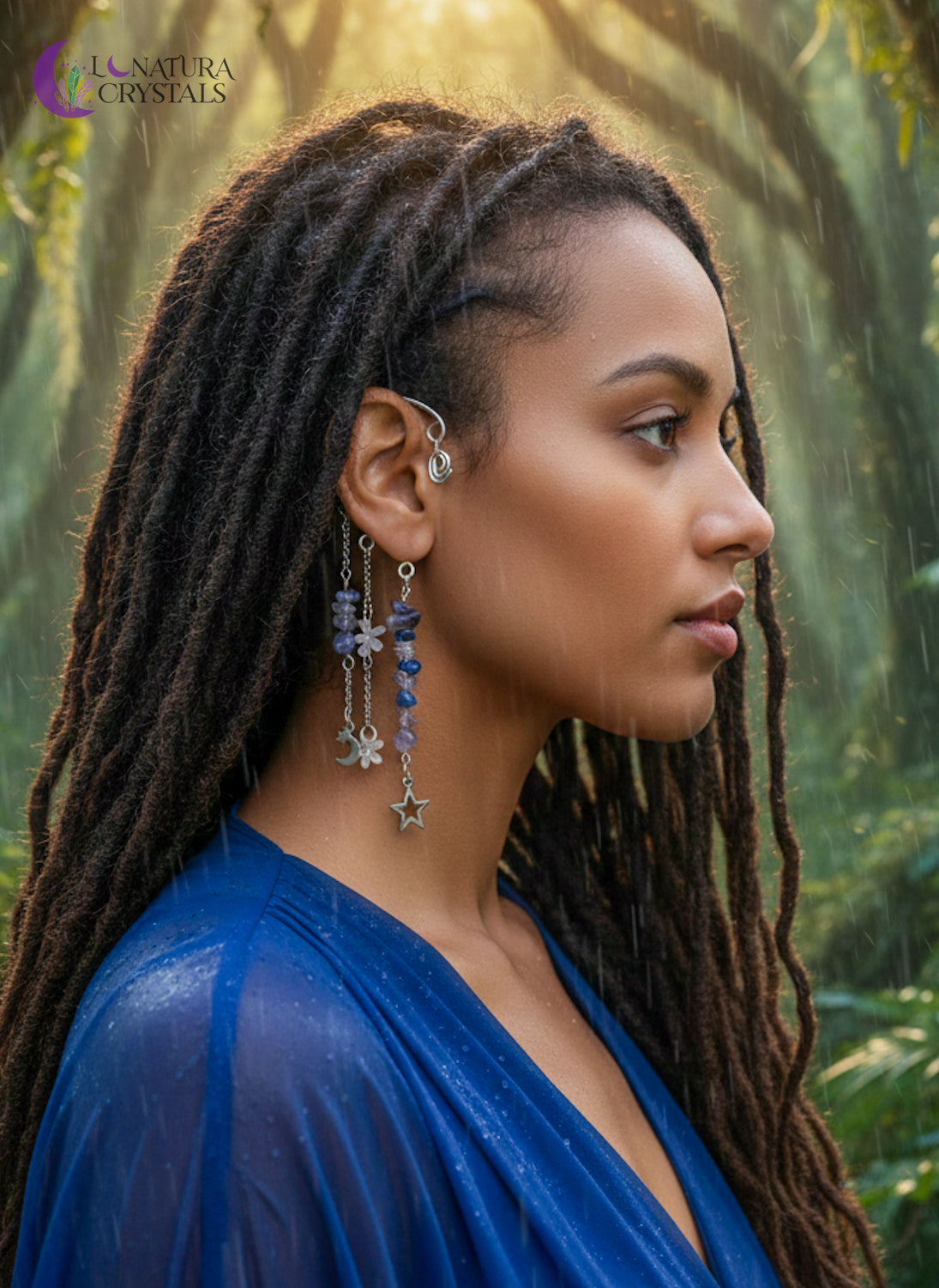 Portal Calma • Pieza 5 | Cuffs de Orejas | Joyería Artesanal Ritualizada • Set de 2