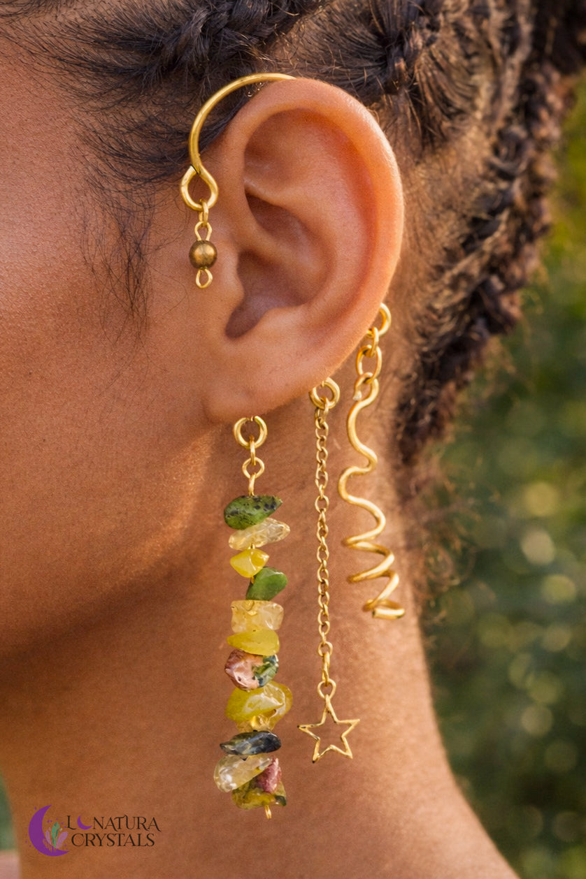 Portal Abundancia • Pieza 7 | Cuff de Orejas | Joyería Artesanal Ritualizada